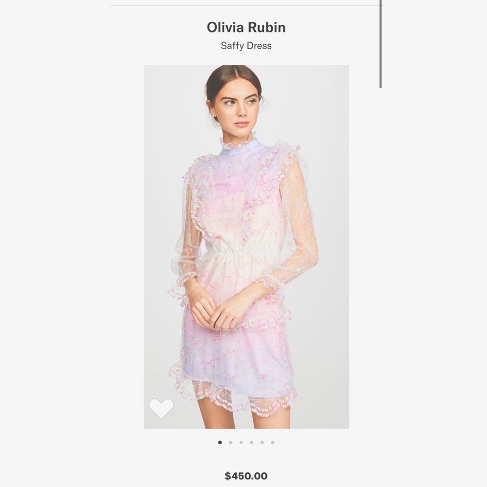New Olivia Rubin Saffy Dress